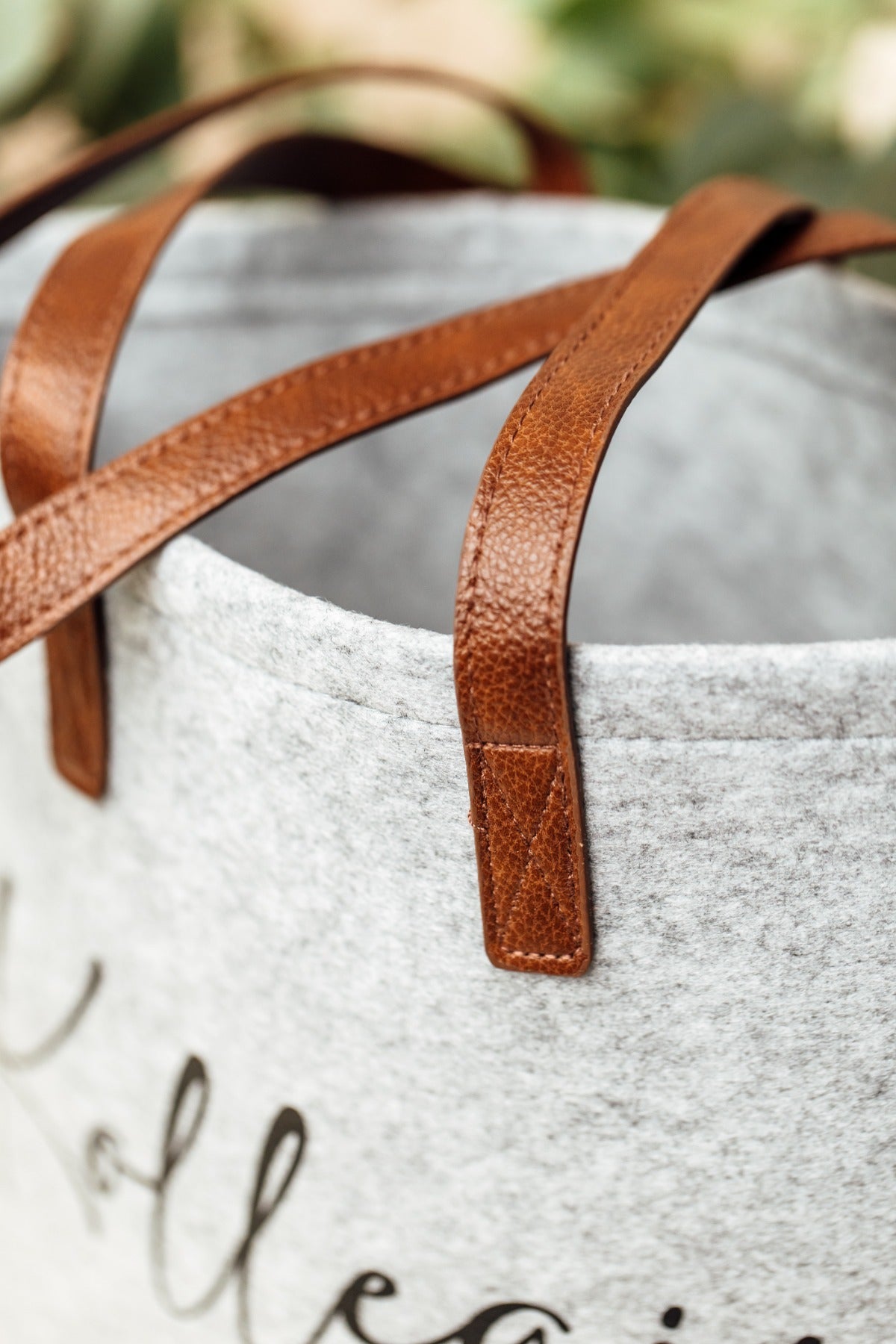 Personalisiertes Abschiedsgeschenk für Kollegin: Filzshopper – Bild 3