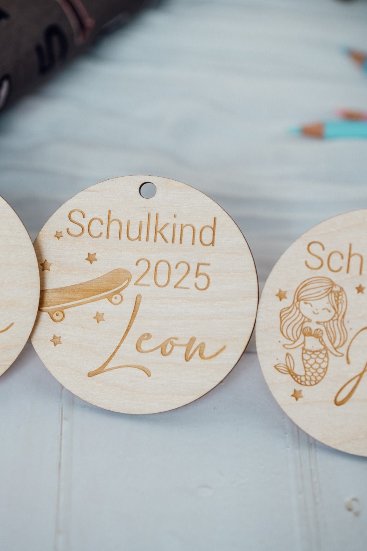 Anhänger Schultüte, Schultütenanhänger – Produktbild 6