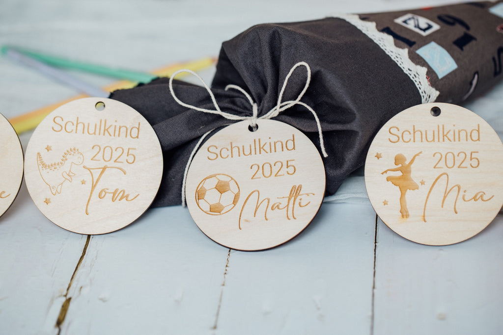 Anhänger Schultüte, Schultütenanhänger – Produktbild 10