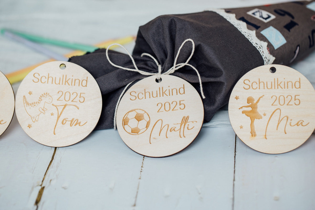 Anhänger Schultüte, Schultütenanhänger – Produktbild 10