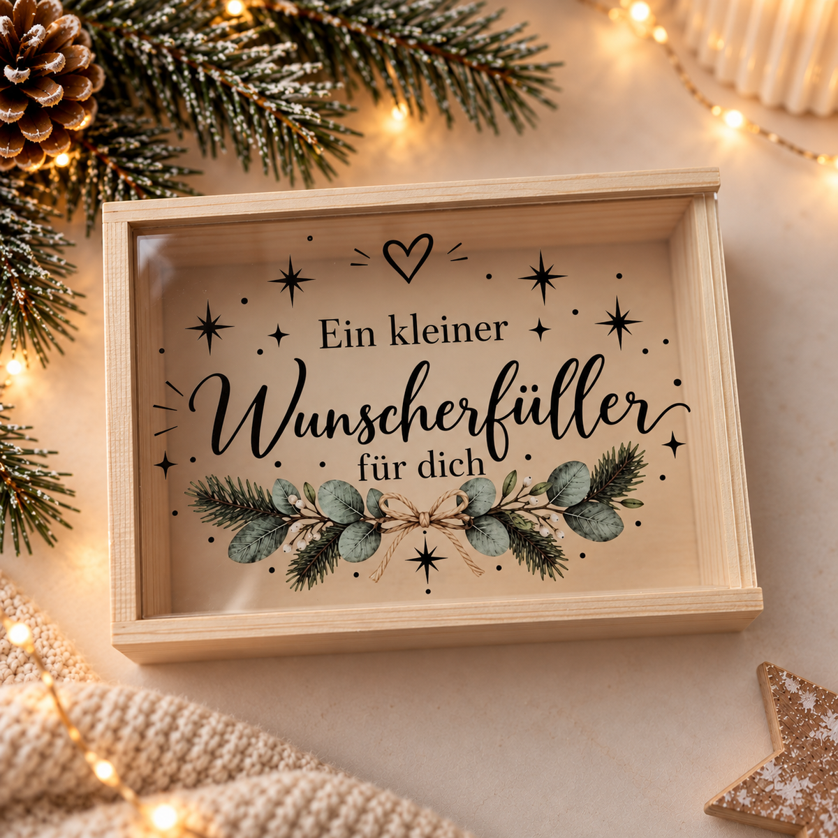 Schiebedeckel Wunscherfüller Detail