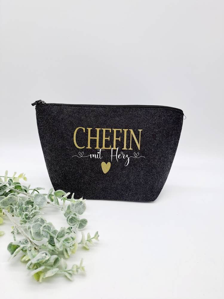 Personalisierte Filztasche als Geschenk für Kollegin – Bild 2