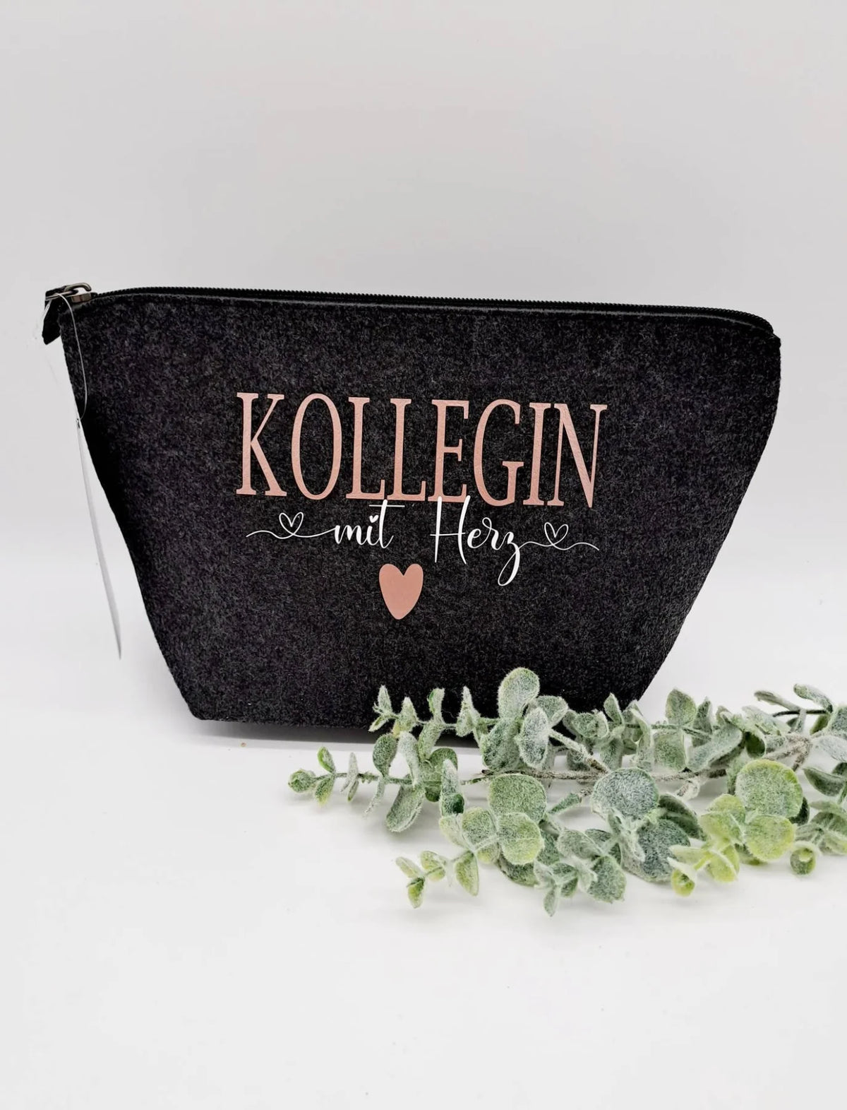 Personalisierte Filztasche als Geschenk für Kollegin – Bild 3