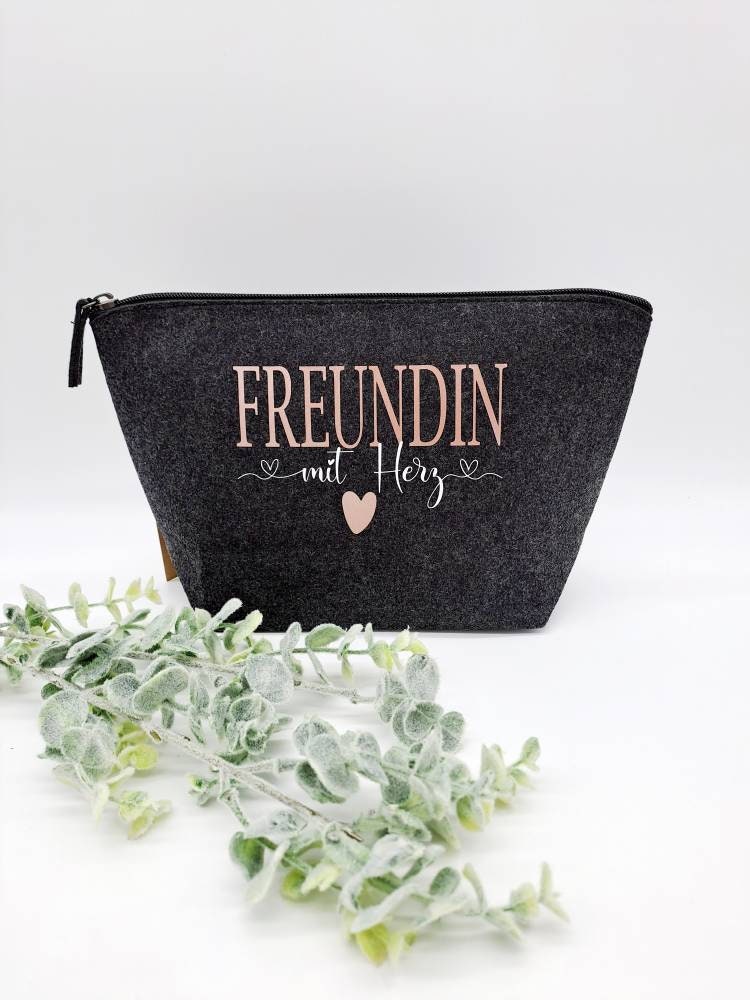 Personalisierte Filztasche als Geschenk für Kollegin – Bild 6