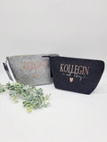 Personalisierte Filztasche als Geschenk für Kollegin – Bild 1