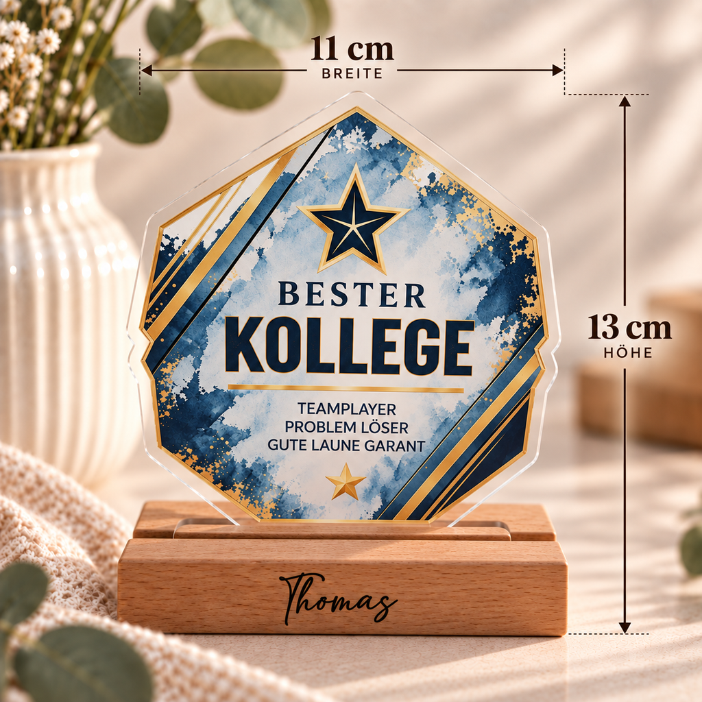 Acryl-Award Detailansicht