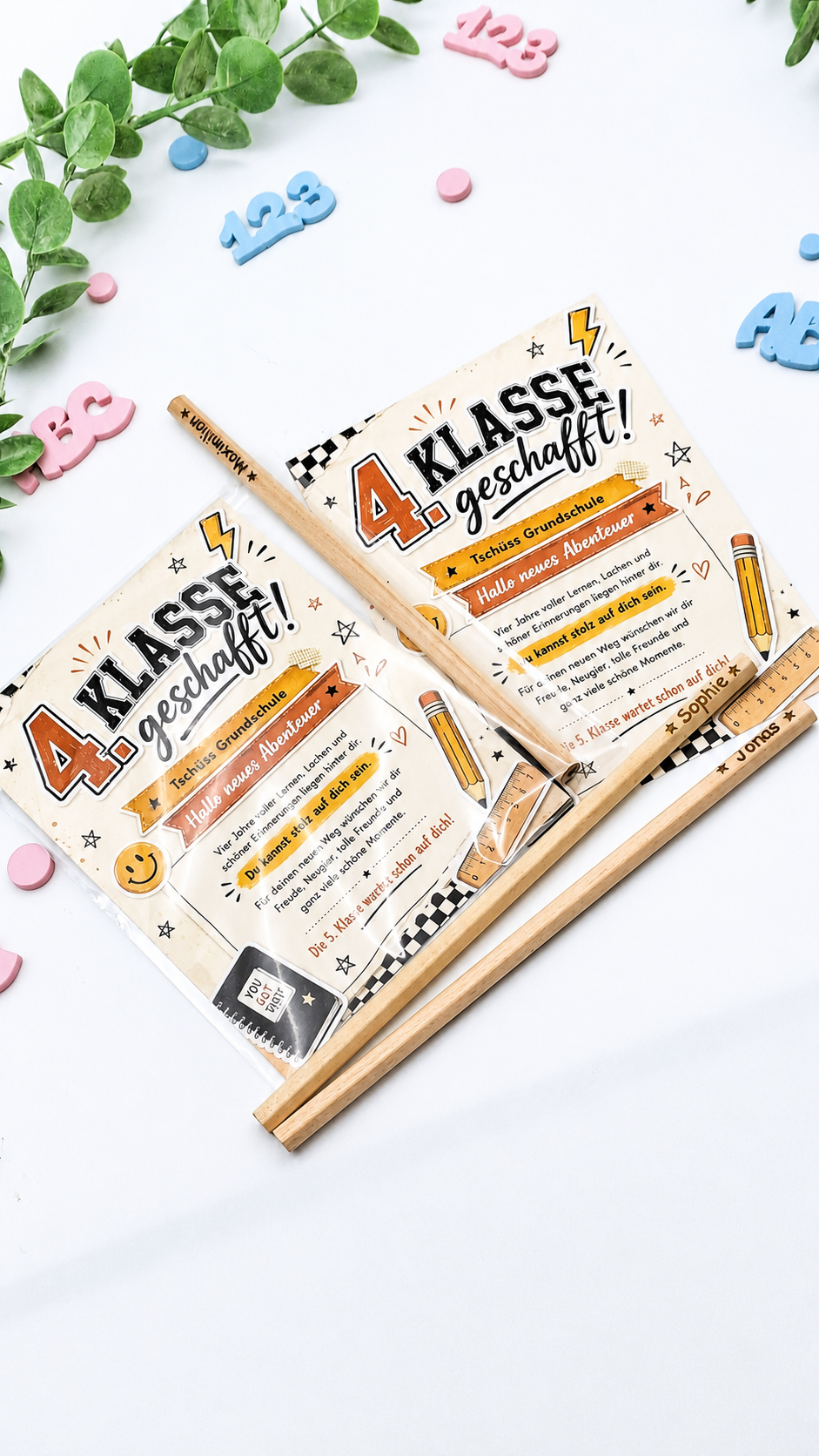 Geschenk für Schüler - kleines Grundschul Abschiedsgeschenk – Produktbild 3