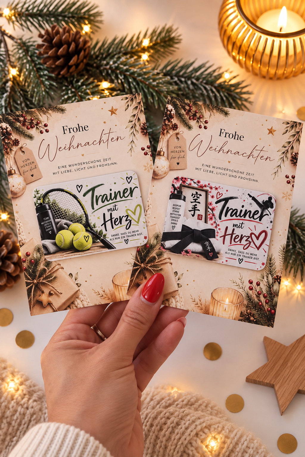 Weihnachtsgeschenk für Trainer Detailansicht