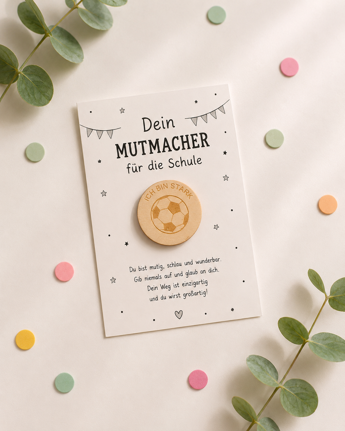 Glücksbringer & Mutmacher zur Einschulung – Produktbild 2