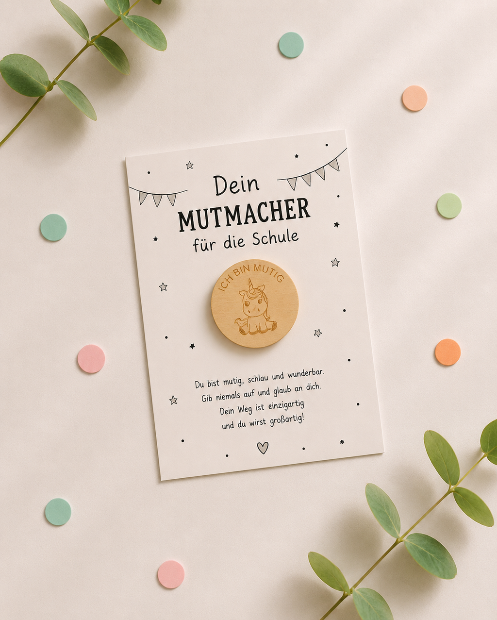 Glücksbringer & Mutmacher zur Einschulung – Produktbild 5