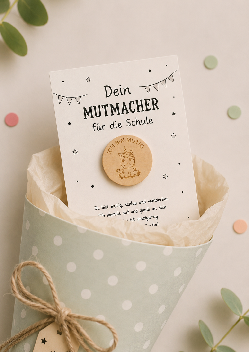 Glücksbringer & Mutmacher zur Einschulung – Produktbild 8