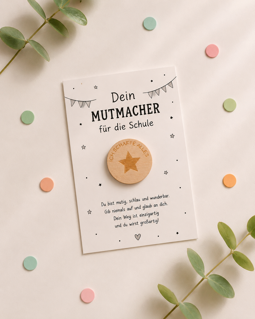 Glücksbringer & Mutmacher zur Einschulung – Produktbild 4