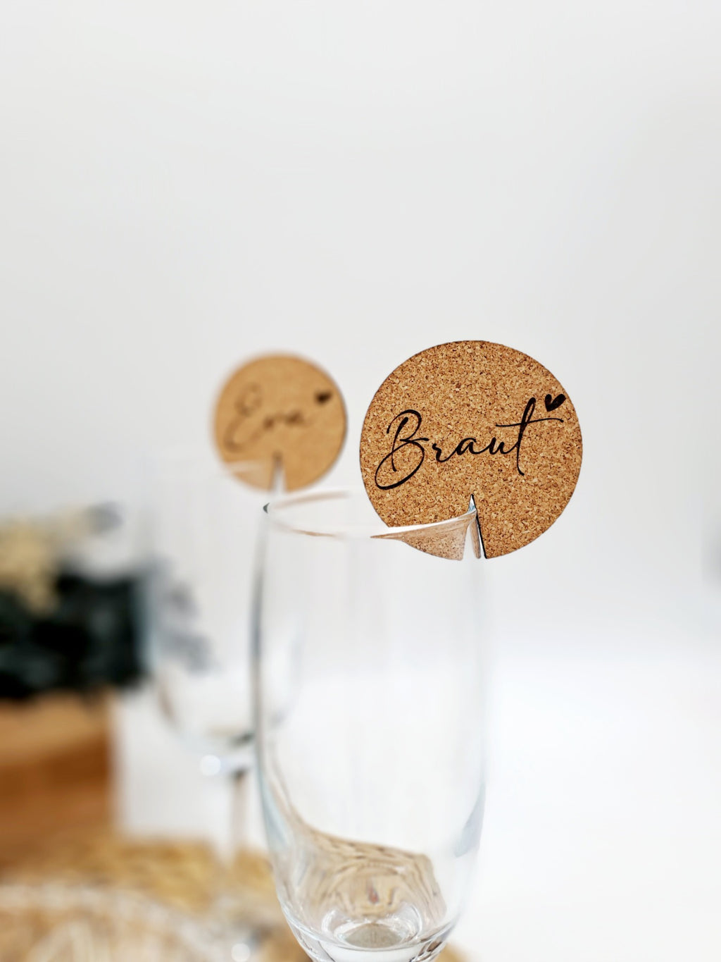 Hochzeit Namensschilder für Gäste - Tischkarten mal anders – Produktbild 5