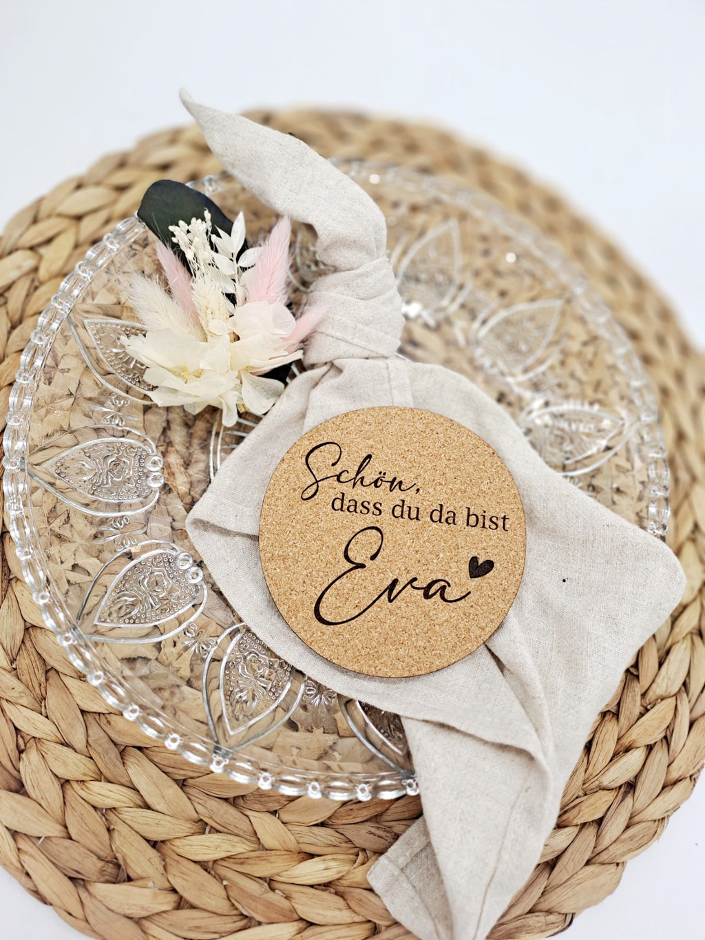 Hochzeit Namensschilder für Gäste - Tischkarten mal anders – Produktbild 3