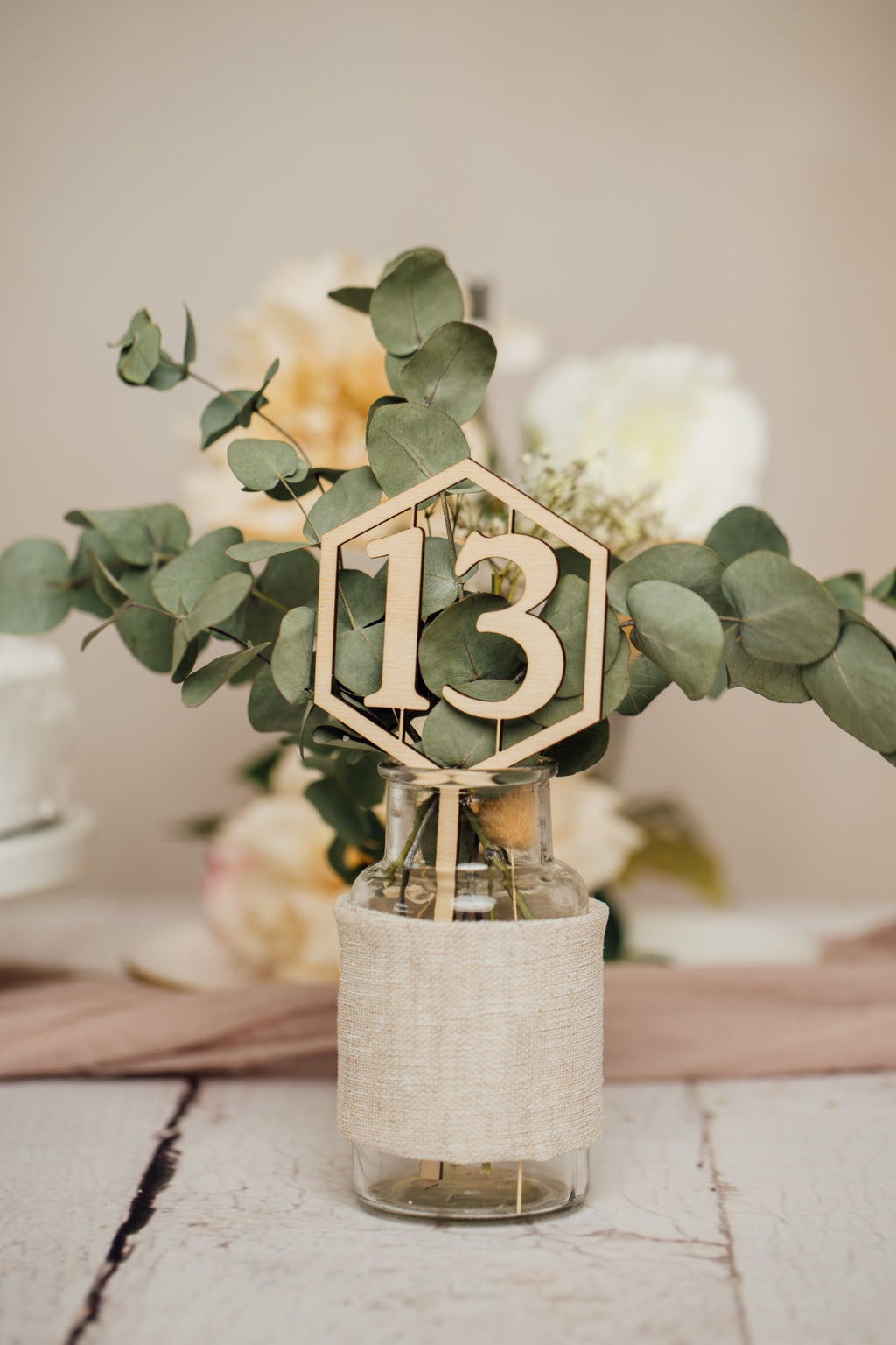 Hochzeit Tischnummern, Deko Hochzeit – Produktbild 1