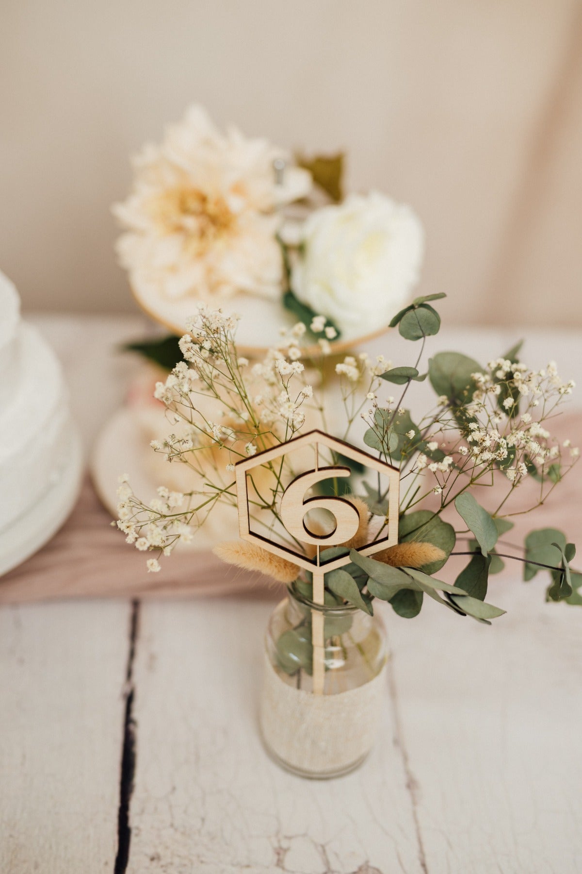 Hochzeit Tischnummern, Deko Hochzeit – Produktbild 5