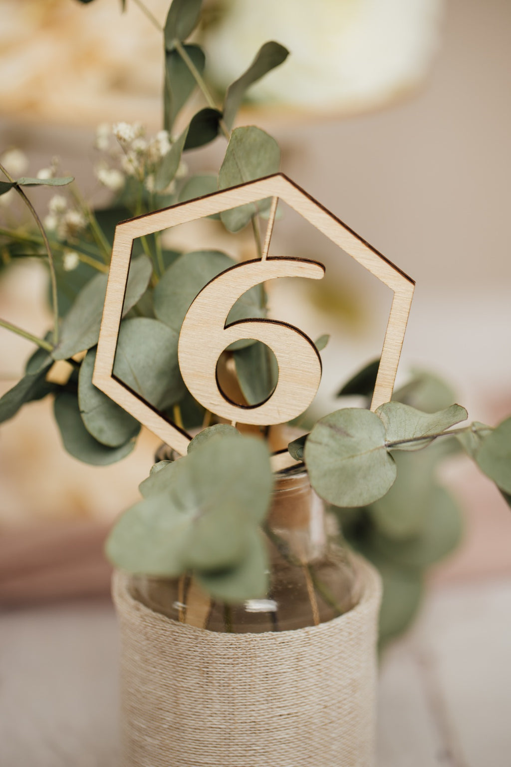 Hochzeit Tischnummern, Deko Hochzeit – Produktbild 10