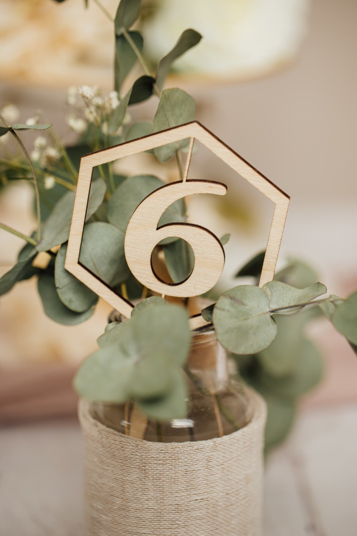 Hochzeit Tischnummern, Deko Hochzeit – Produktbild 10