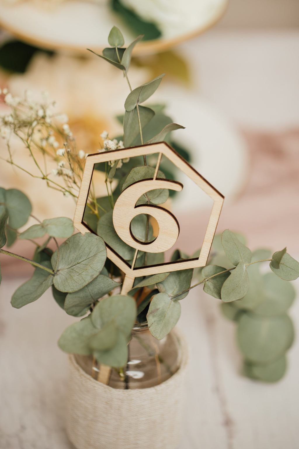 Hochzeit Tischnummern, Deko Hochzeit – Produktbild 12