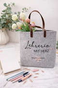 Lehrerin mit Herz - Das perfekte Abschiedsgeschenk für die Lehrerin – Produktbild 1
