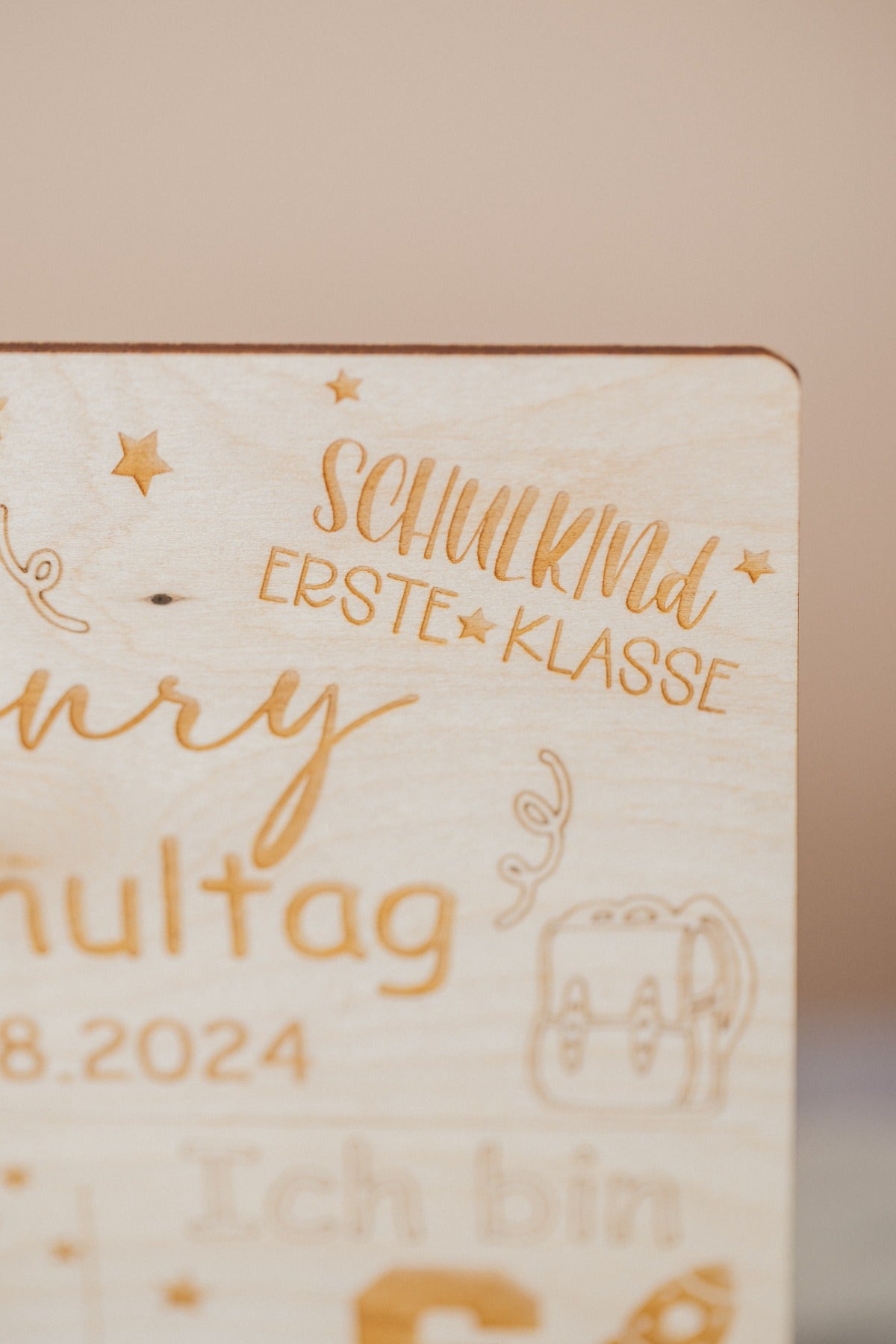 Mein erster Schultag Einschulungstafel – Produktbild 3