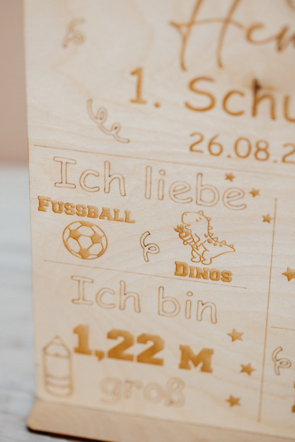 Mein erster Schultag Einschulungstafel – Produktbild 2