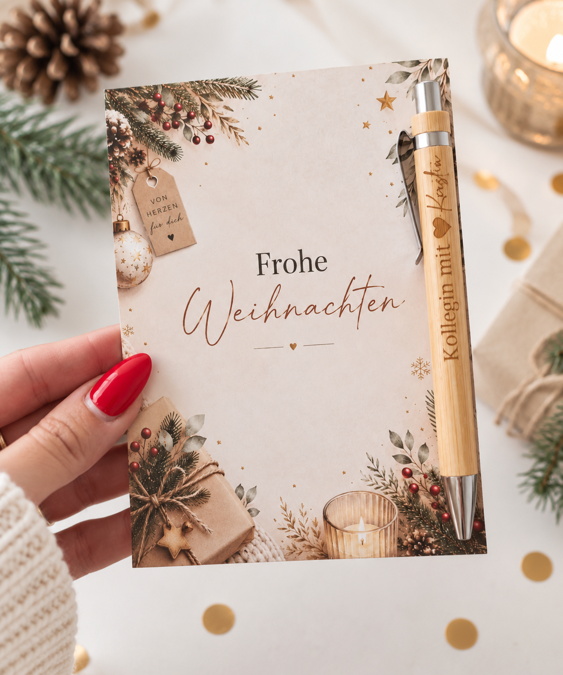 Kleines Weihnachtsgeschenk für Mitarbeiter