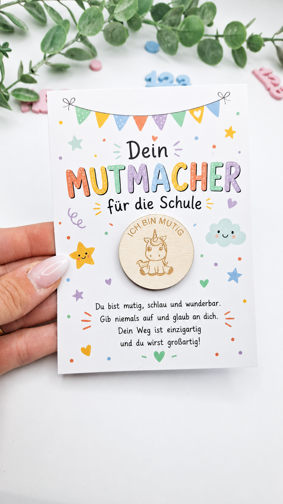 Mutmacher und Glücksbringer für den Schulanfang – Produktbild 5