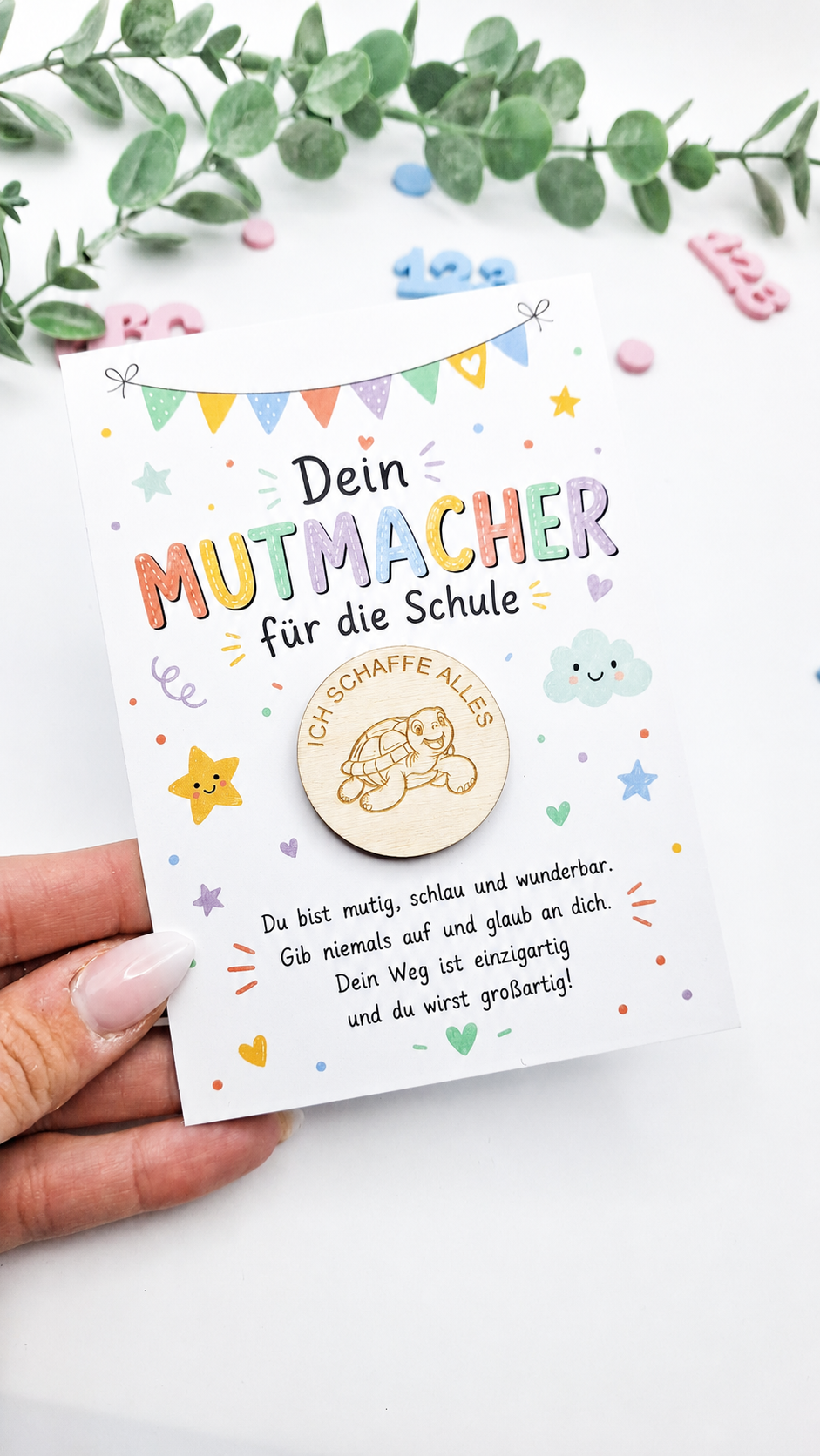 Mutmacher und Glücksbringer für den Schulanfang – Produktbild 4