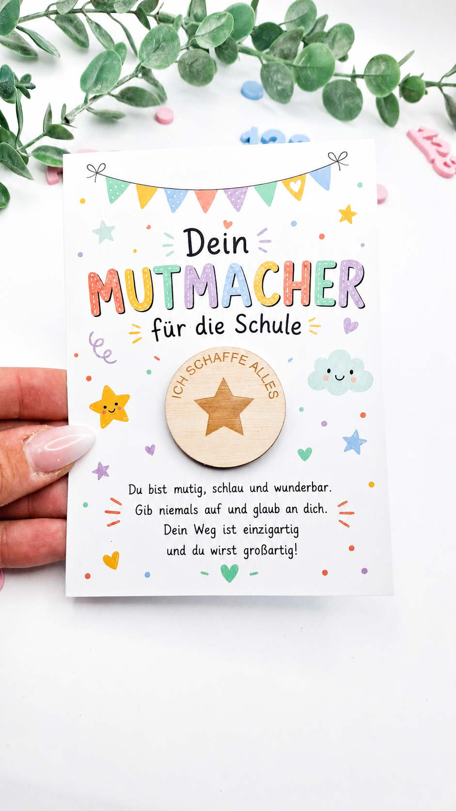 Mutmacher und Glücksbringer für den Schulanfang – Produktbild 2