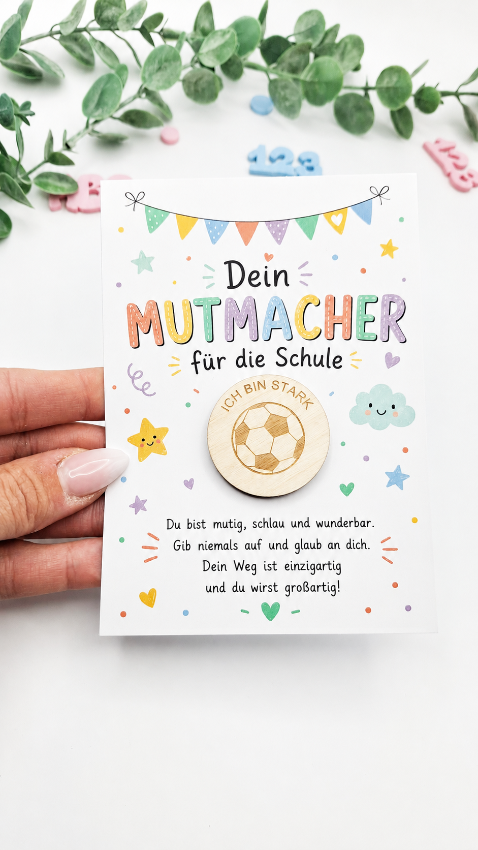 Mutmacher und Glücksbringer für den Schulanfang – Produktbild 3
