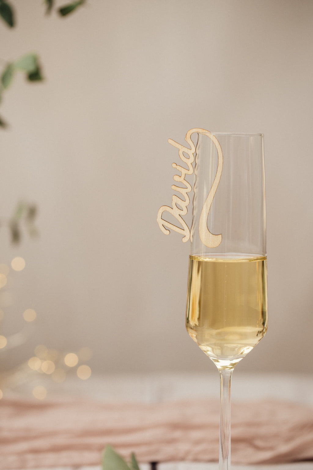 Namensschilder Hochzeit - Hochzeit Namensschilder für Gäste aus Holz – Produktbild 1