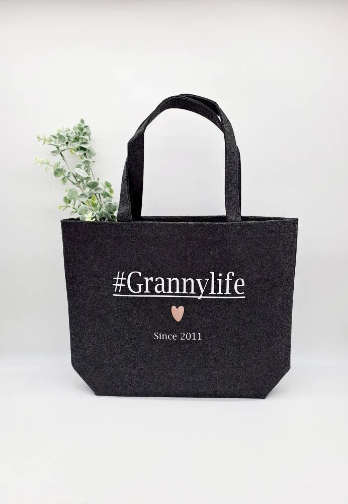 Personalisierte Filztasche für Oma – Produktbild 1