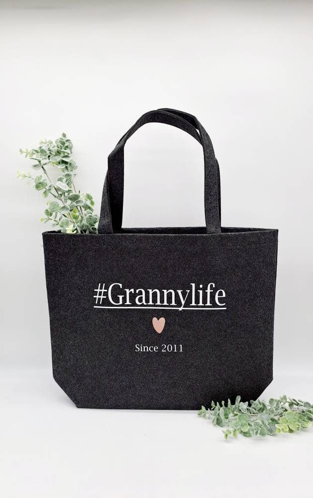 Personalisierte Filztasche für Oma – Produktbild 3