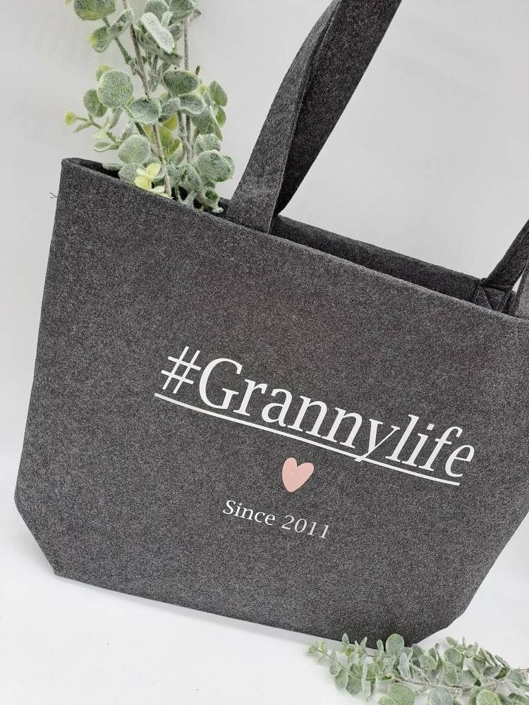 Personalisierte Filztasche für Oma – Produktbild 2