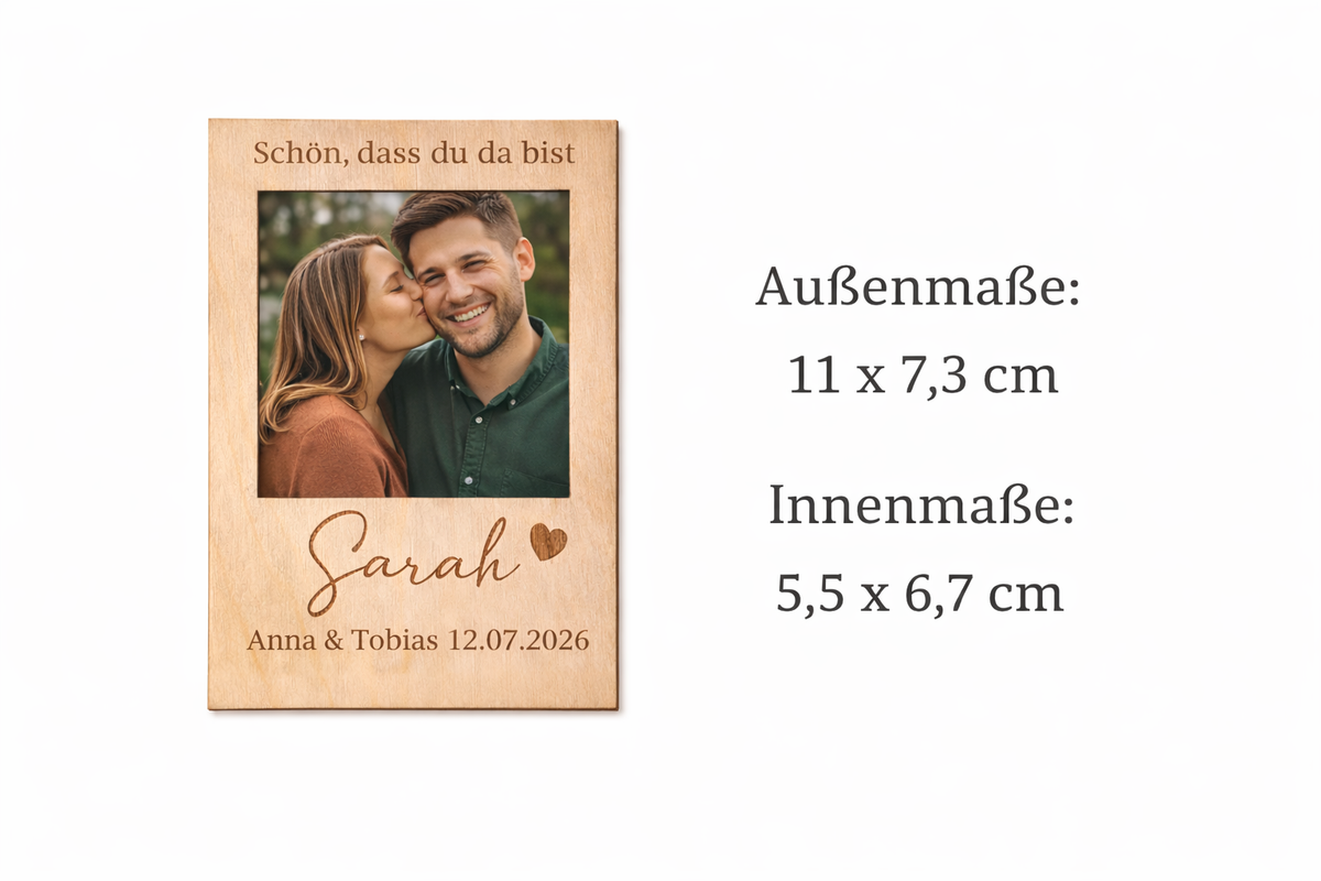 Personalisierte Namenskarten für die Hochzeit – Produktbild 4