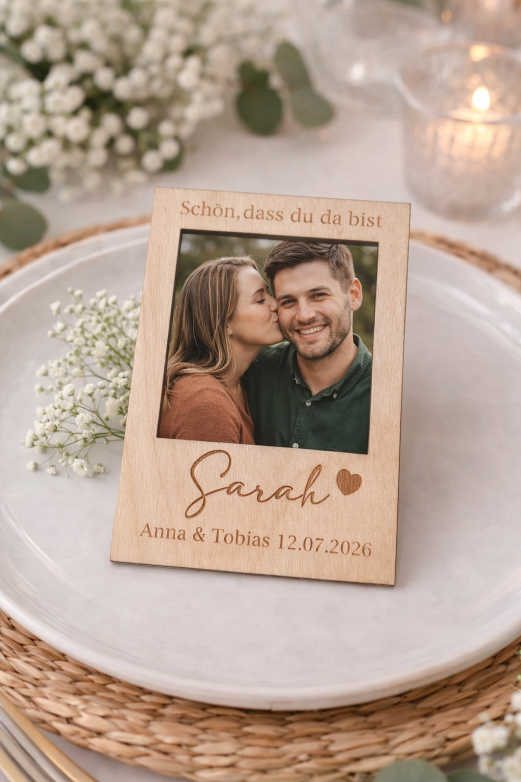 Personalisierte Namenskarten für die Hochzeit – Produktbild 8