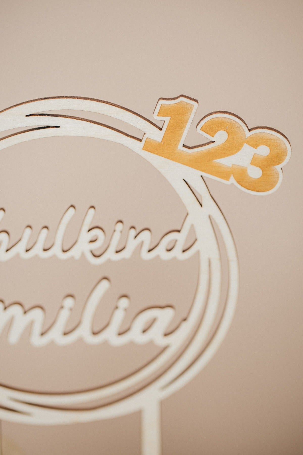 Personalisierter Caketopper zur Einschulung – Produktbild 5