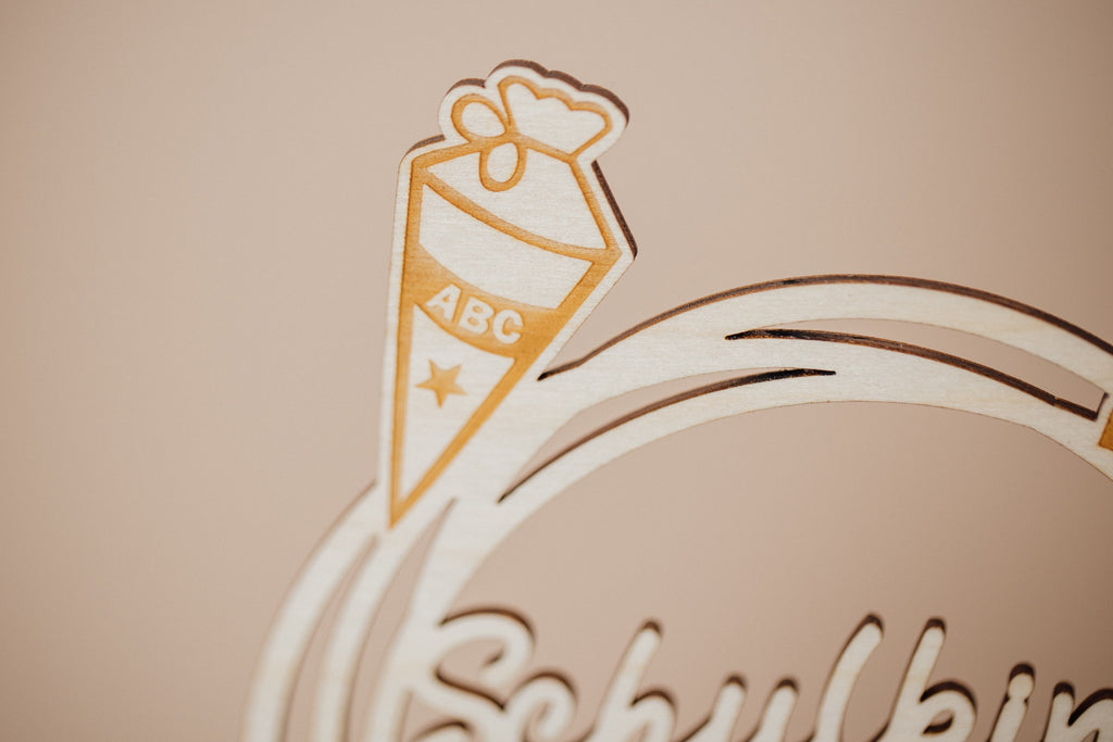 Personalisierter Caketopper zur Einschulung – Produktbild 6