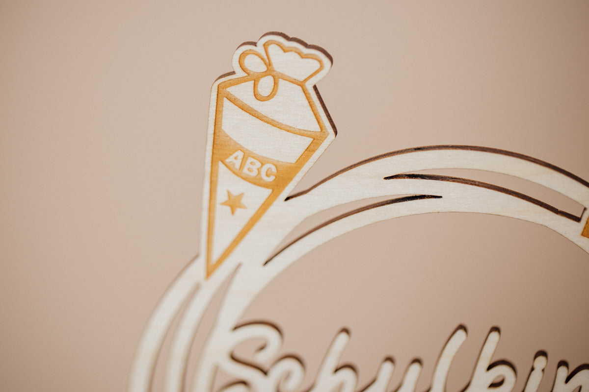 Personalisierter Caketopper zur Einschulung – Produktbild 6