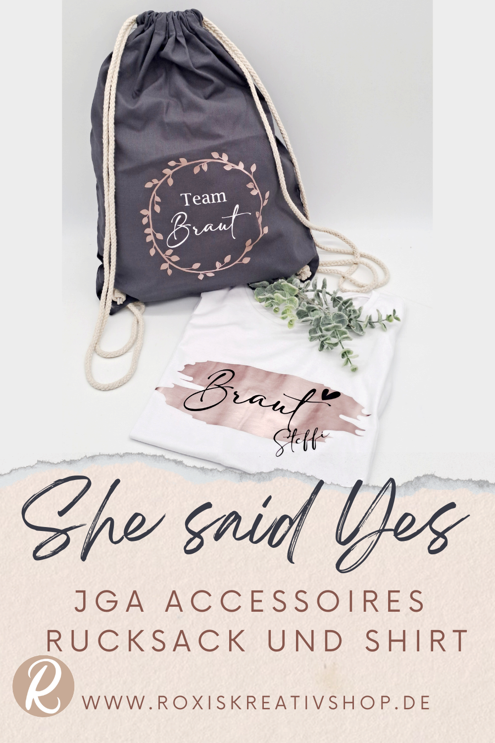 Personalisierter JGA-Stoffbeutel – Produktbild 6