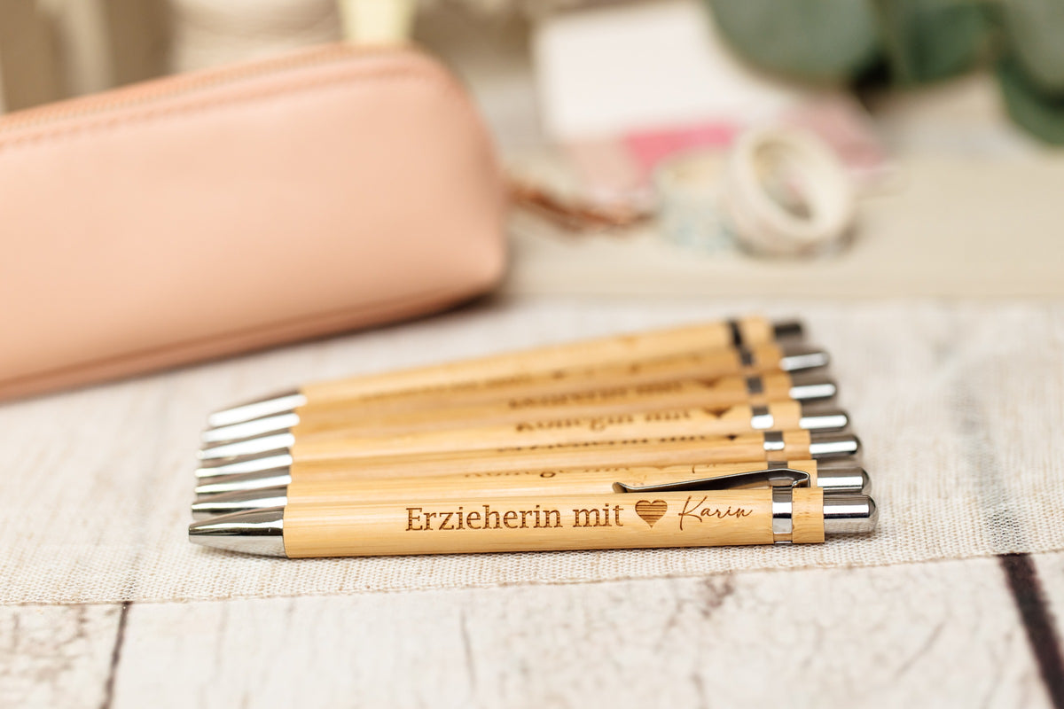 Personalisierter Kugelschreiber für Lehrerin – Produktbild 3