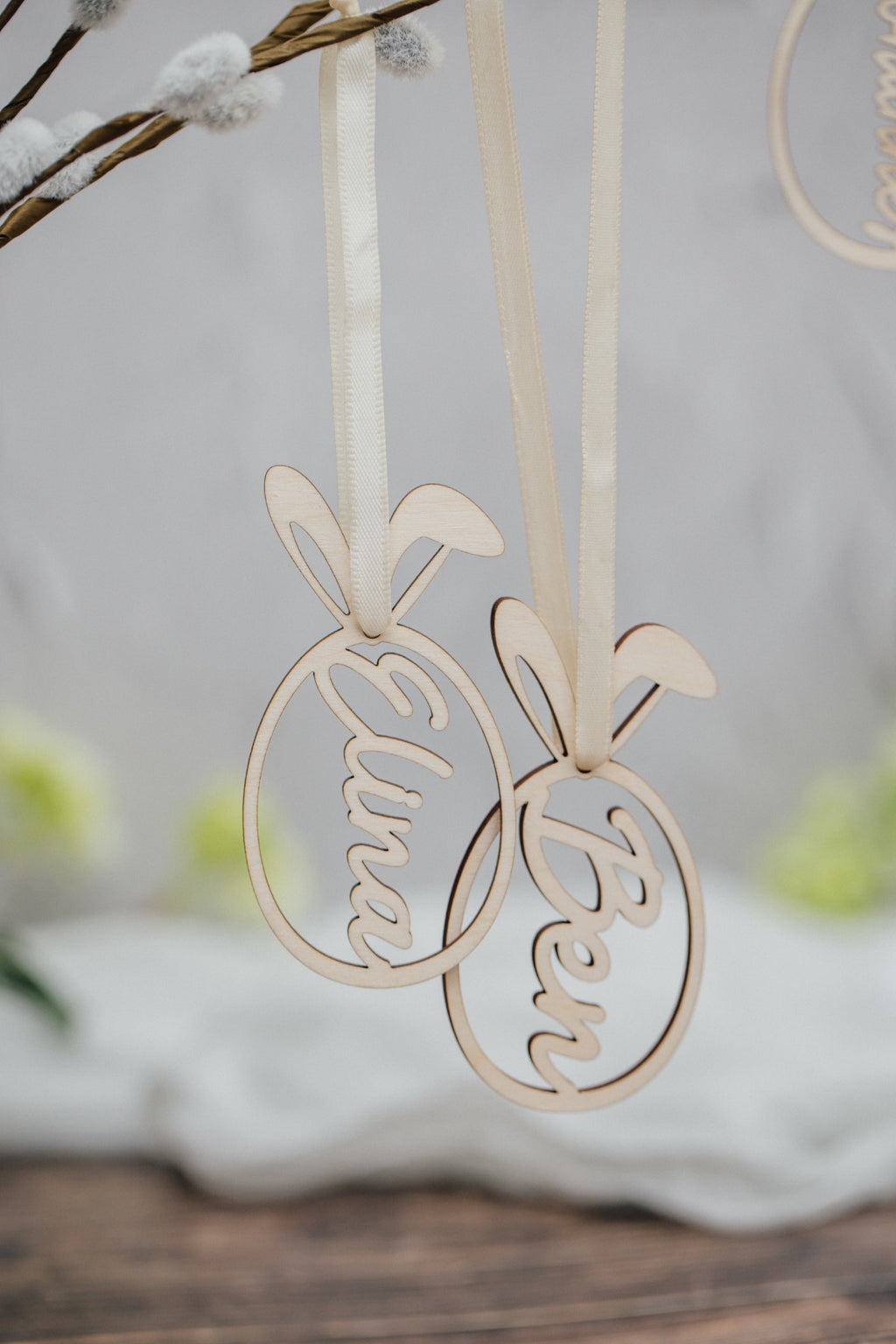 Personalisiertes Ostereier zum Aufhängen – Osteranhänger mit Namen – Produktbild 4