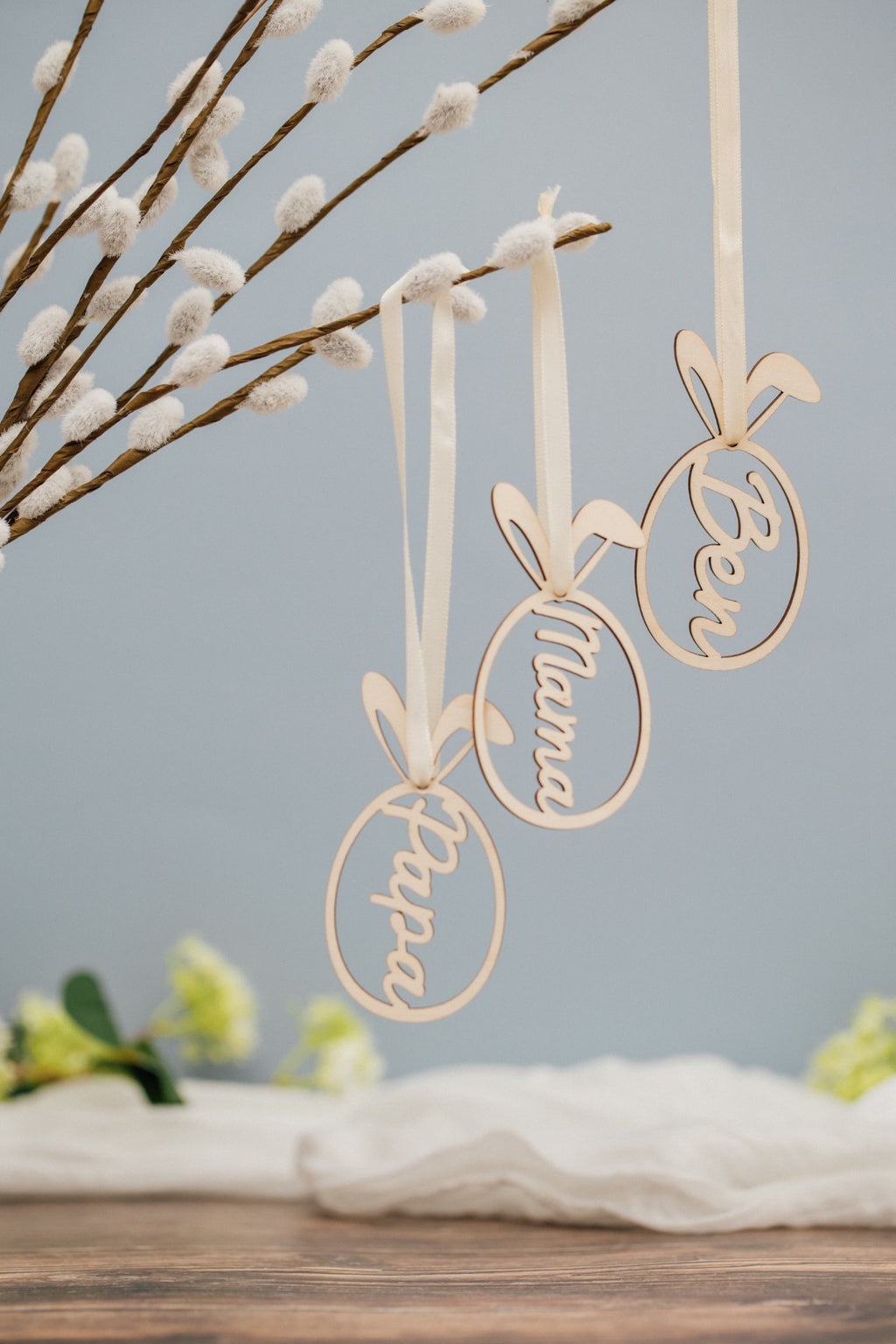 Personalisiertes Ostereier zum Aufhängen – Osteranhänger mit Namen – Produktbild 5