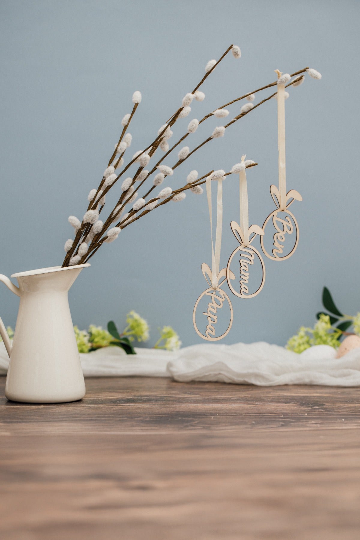 Personalisiertes Ostereier zum Aufhängen – Osteranhänger mit Namen – Produktbild 8