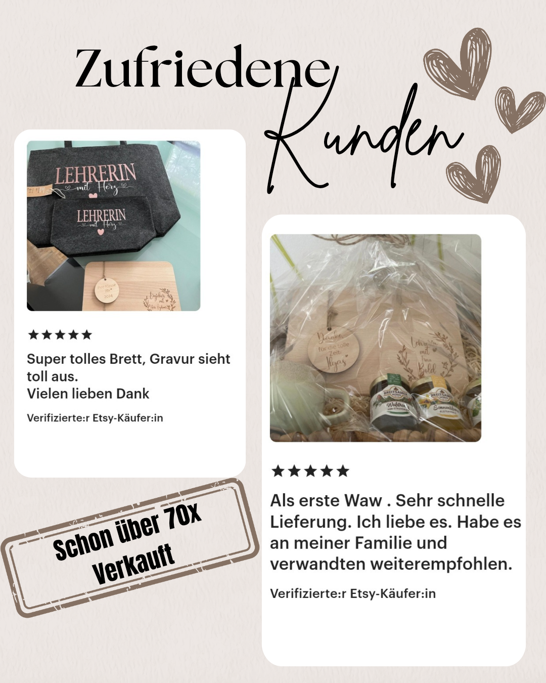 Personalisiertes Schneidebrett für Lehrer & Erzieher – Produktbild 5