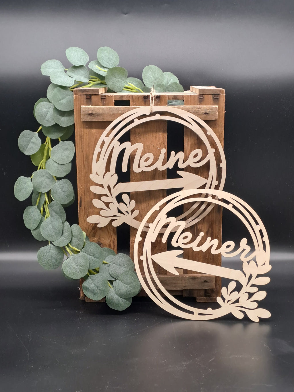 Stuhlschilder Hochzeit, Stuhlring – Produktbild 3