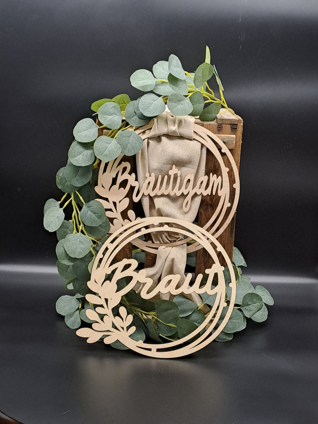 Stuhlschilder Hochzeit – Produktbild 1