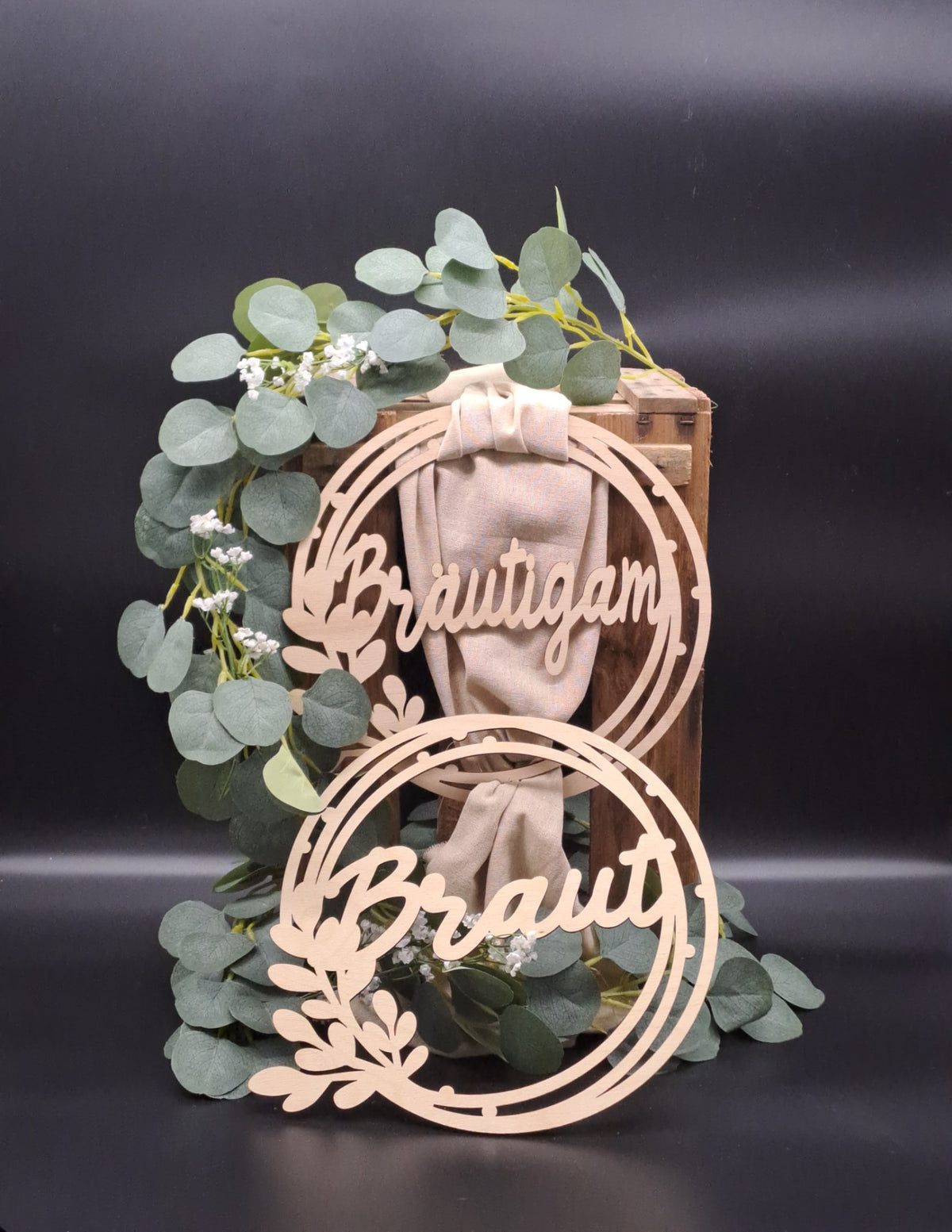 Stuhlschilder Hochzeit – Produktbild 3