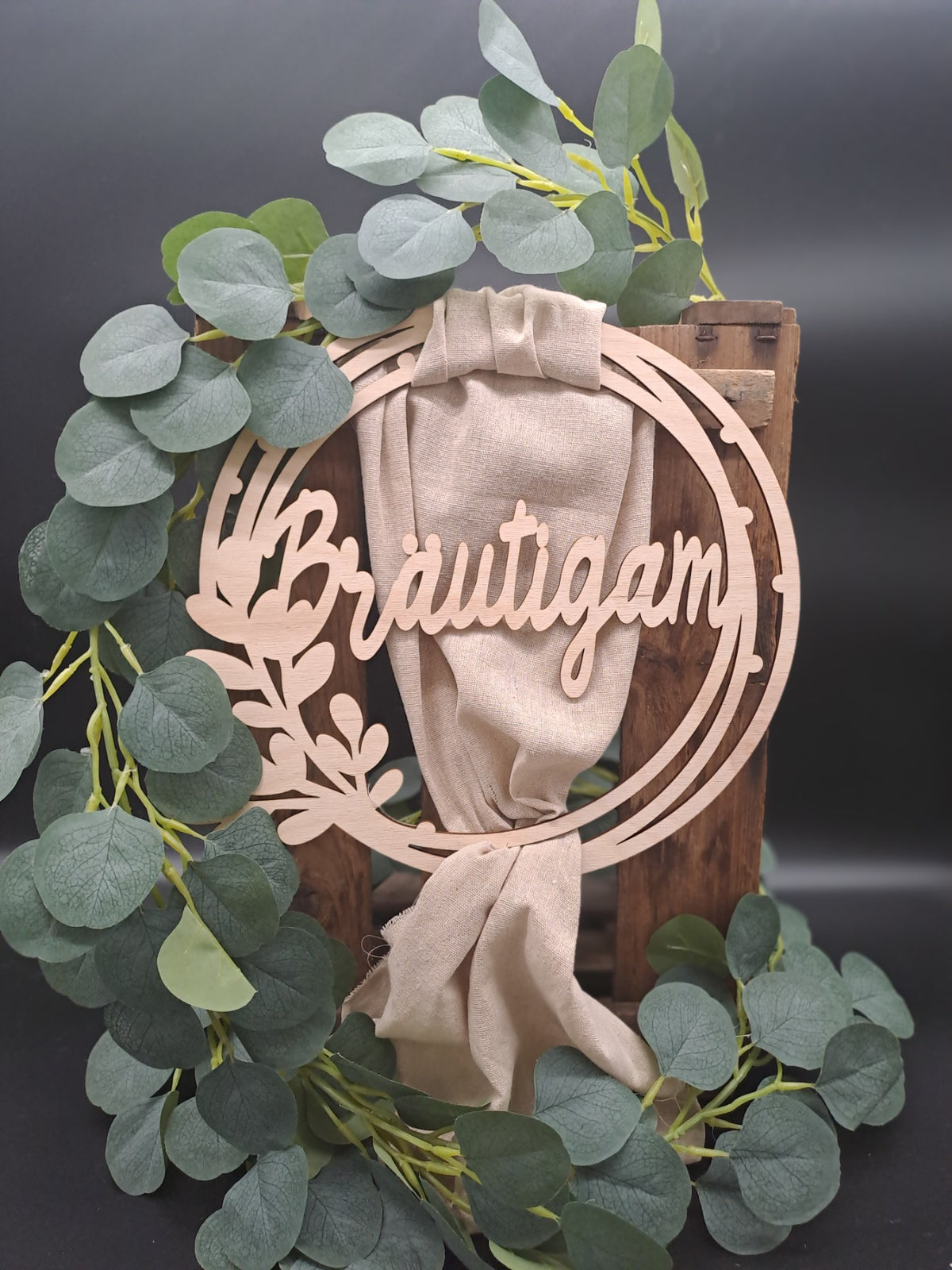 Stuhlschilder Hochzeit – Produktbild 2